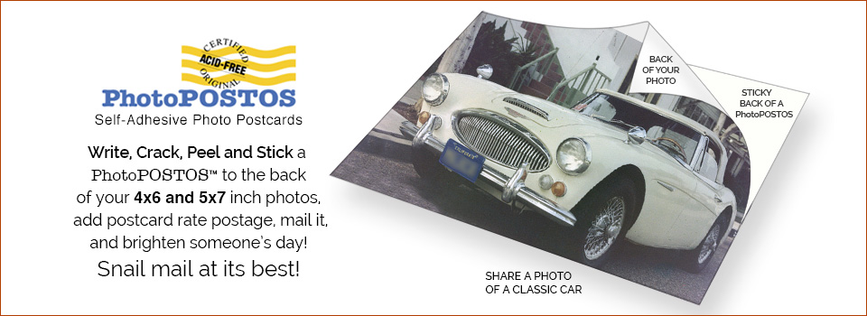 PhotoPOSTOS-self-adhesive-postcard-1968-austin-healey-3000